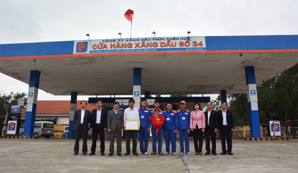CHXD số 34 - đơn vị tiêu biểu tháng 02/2018