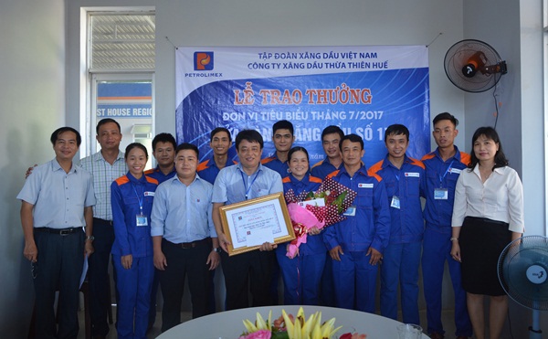 CHXD số 17 - đơn vị tiêu biểu tháng 7/2017