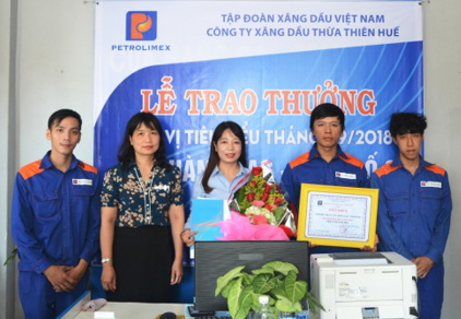 Cửa hàng Gas - DMN số 6: Đơn vị tiêu biểu tháng 9/2018