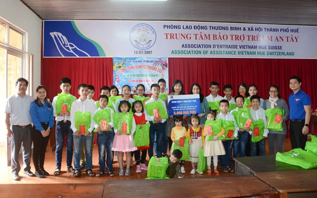 Thăm và tặng quà tại trung tâm bảo trợ trẻ em An Tây nhân dịp tết Tân Sửu 2021