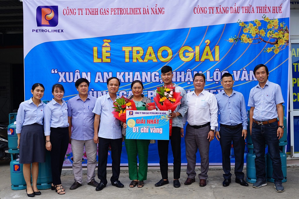 Lễ trao giải “Xuân an khang, nhận lộc vàng cùng Gas Petrolimex”