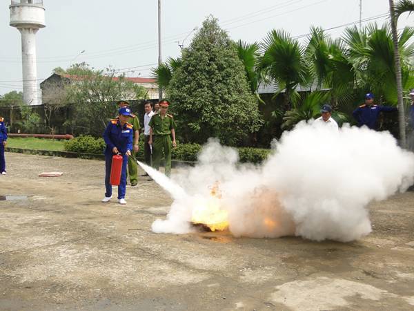 Tập huấn nghiệp vụ PCCC năm 2012