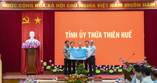 Tập đoàn Xăng dầu Việt Nam Tài trợ dự án đầu tư xây dựng mới Trạm y tế xã Bình Thành, thị xã Hương Trà, tỉnh Thừa Thiên Huế