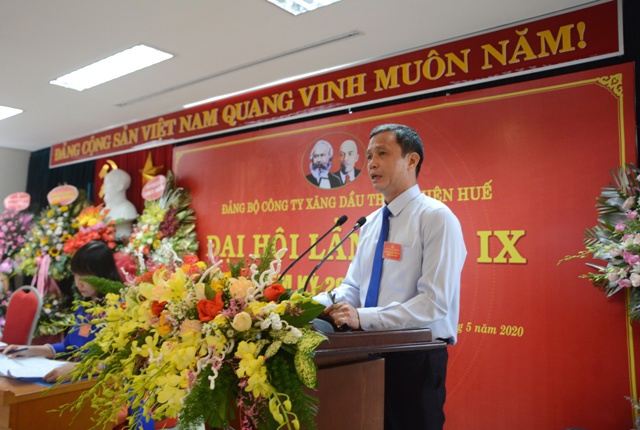 Đảng bộ Petrolimex Thừa Thiên Huế tổ chức thành công Đại hội nhiệm kỳ 2020 - 2025