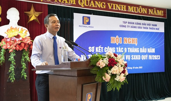 Petrolimex Thừa Thiên Huế sơ kết công tác 9 tháng đầu năm 2023