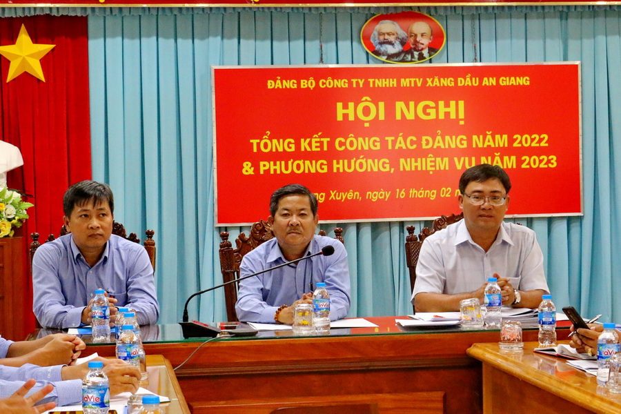 Petrolimex An Giang hoàn thành nhiệm vụ chính trị và Công tác xây dựng Đảng năm 2022