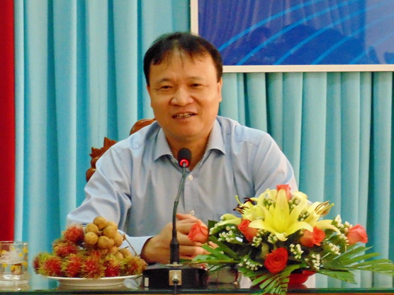 Thứ trưởng Bộ Công thương Đỗ Thắng Hải thăm và làm việc tại Petrolimex An Giang