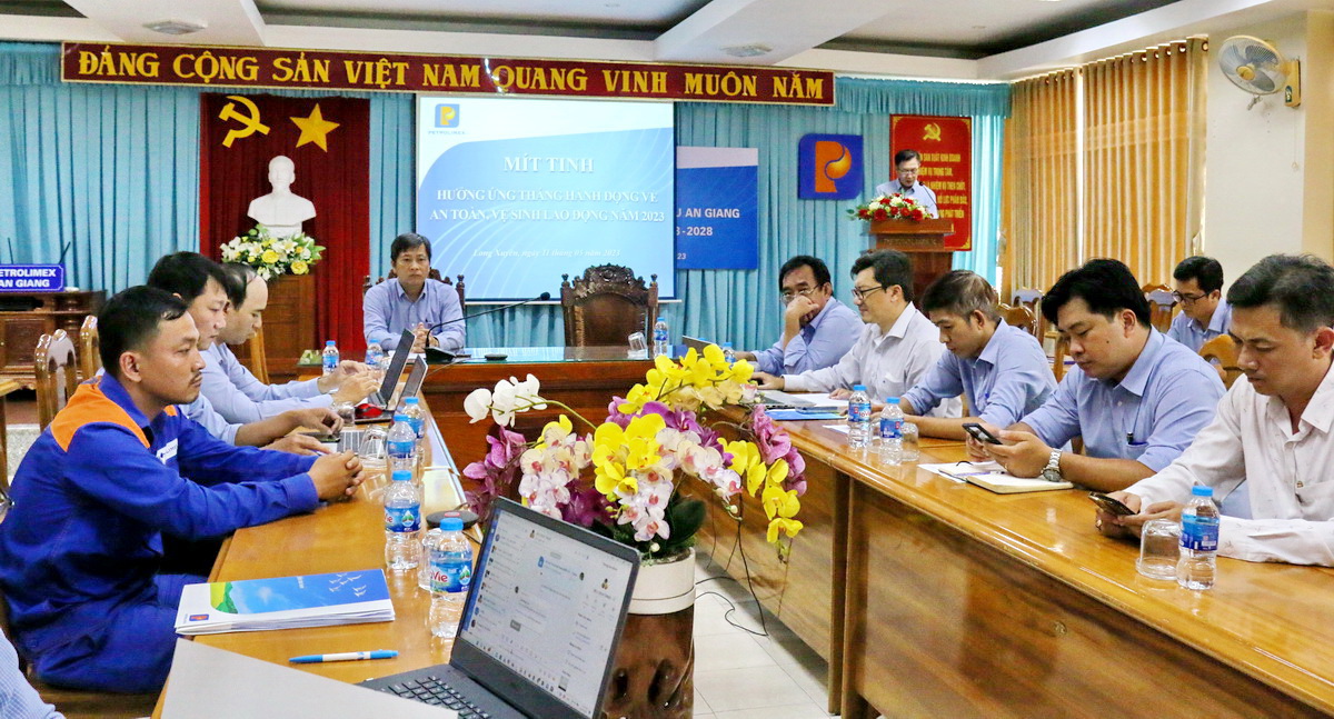 Hưởng ứng tháng hành động ATVSLĐ năm 2023