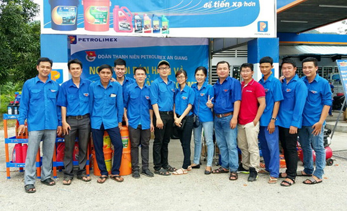 Đoàn thanh niên Petrolimex An Giang “Đoàn kết – Tự nguyện – Xung kích – Sáng tạo”