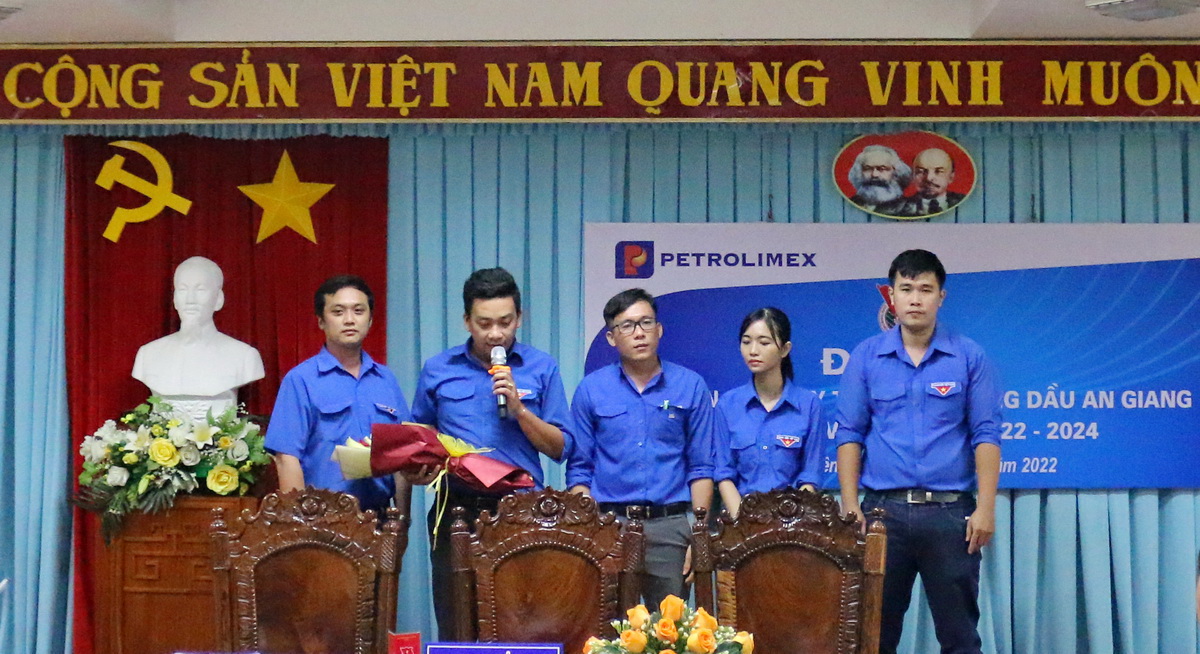 Đoàn TN Petrolimex An Giang đại hội nhiệm kỳ 2022 -2024