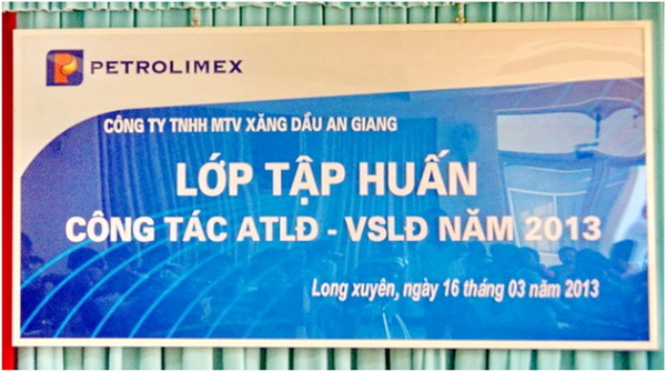 Hưởng ứng tuần lễ quốc gia ATVSLĐ & PCCN năm 2013