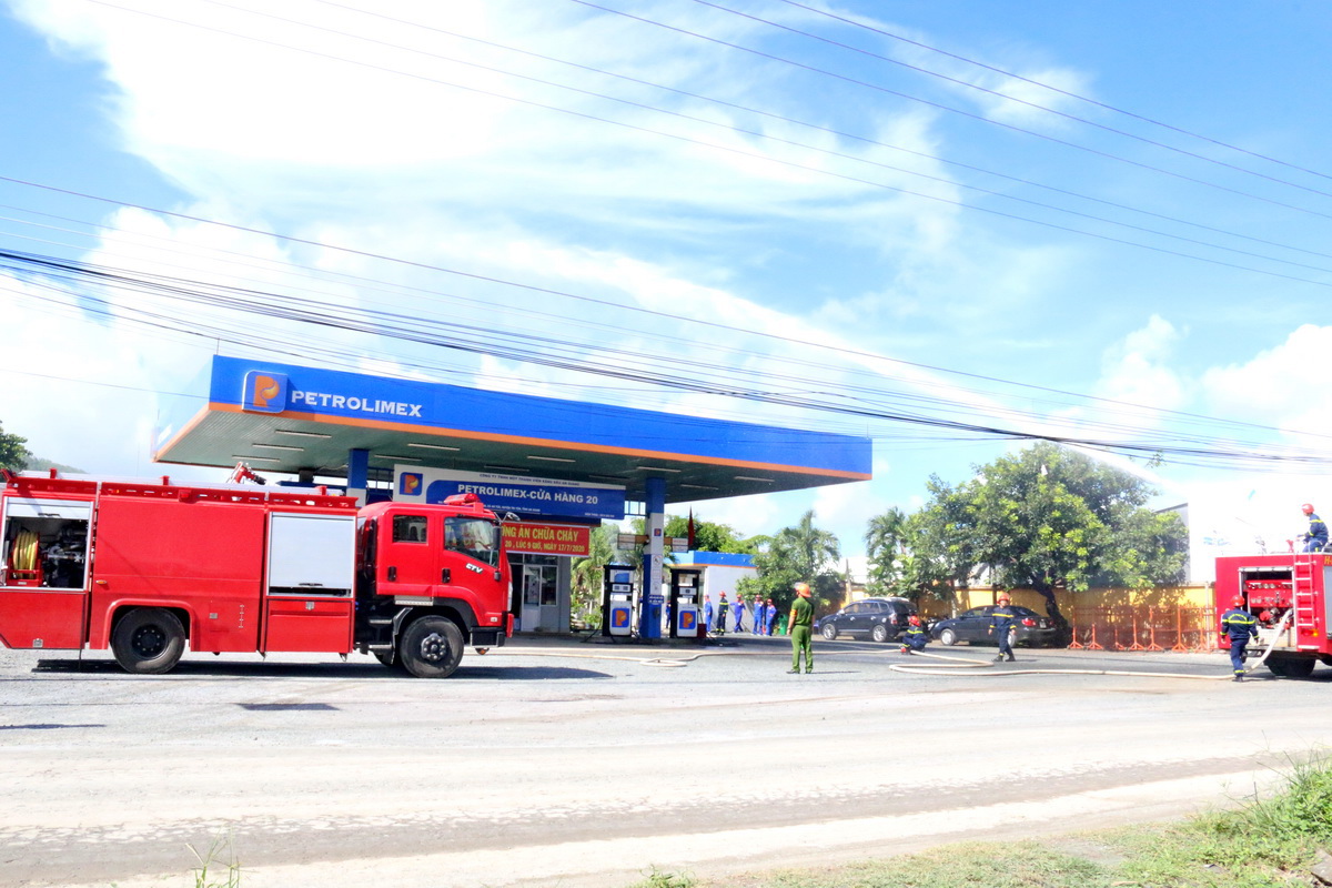 Thực tập phương án chữa cháy tại Cửa hàng 20