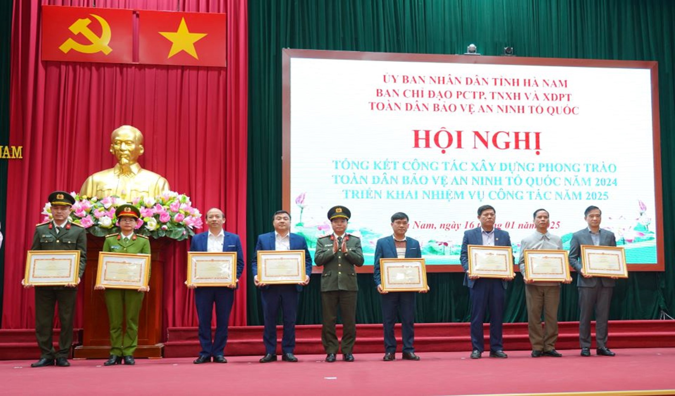 Công ty Xăng dầu Hà Nam, điển hình trong phong trào toàn dân bảo vệ An ninh Tổ quốc năm 2024