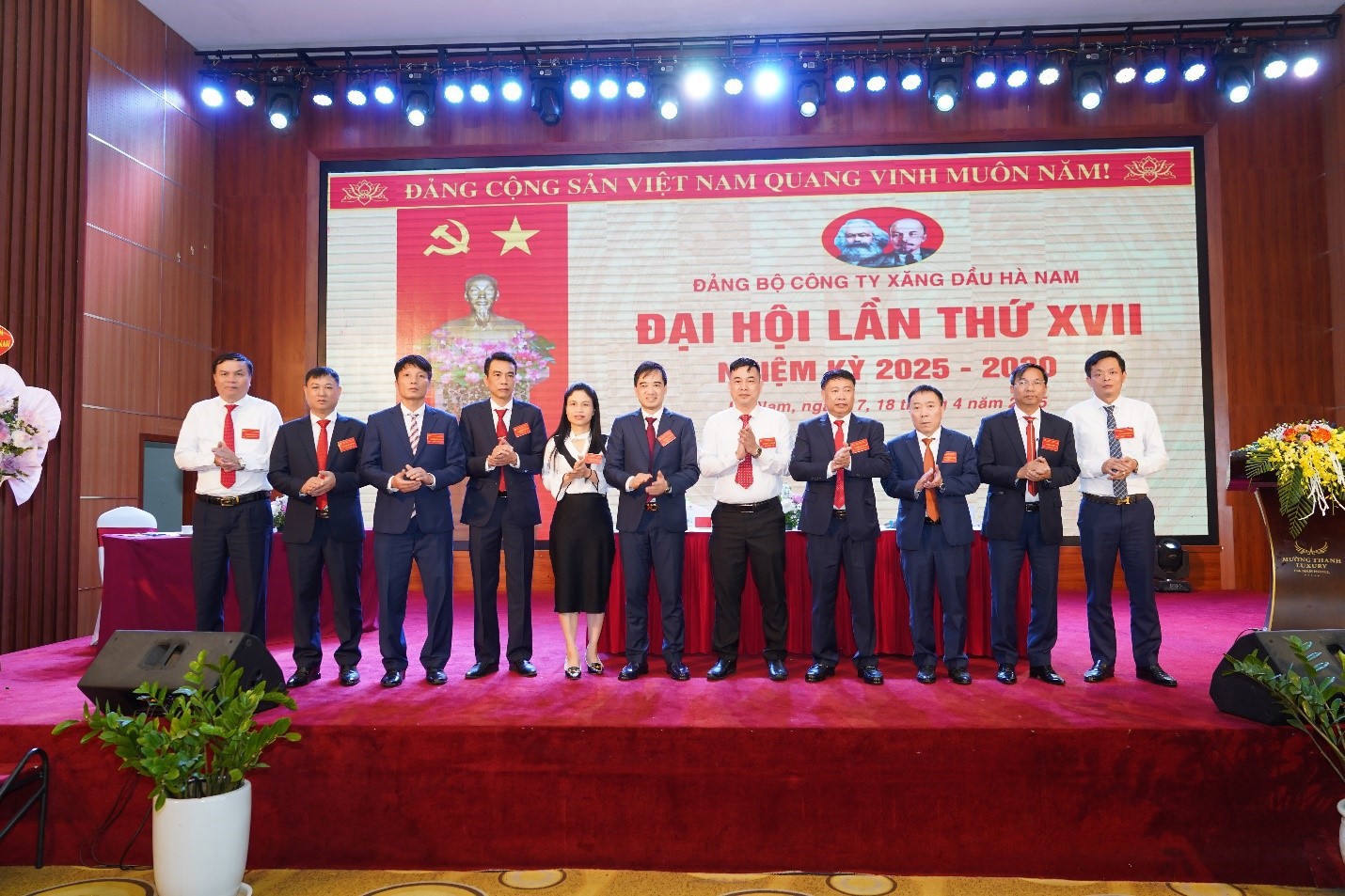 Đoàn kết - Sáng tạo - Chủ động - Phát triển là chủ đề trọng tâm của Đại hội lần thứ XVII, nhiệm kỳ 2025 - 2030 của Đảng bộ Petrolimex Hà Nam