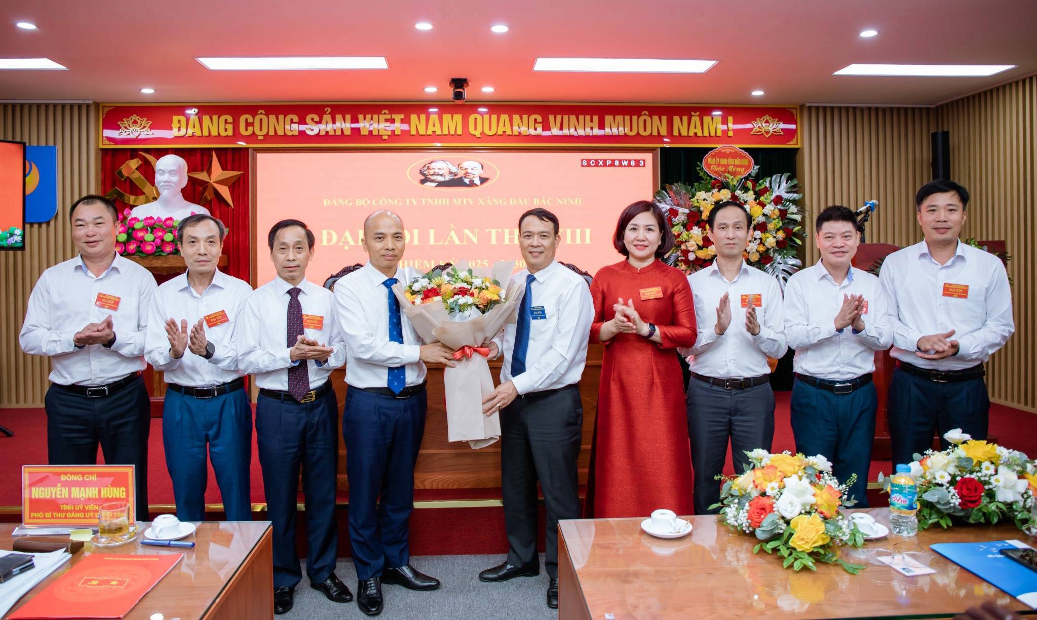Đảng bộ Công ty Xăng dầu Bắc Ninh Đại hội lần thứ VIII: Dân chủ - Đoàn kết để phát triển