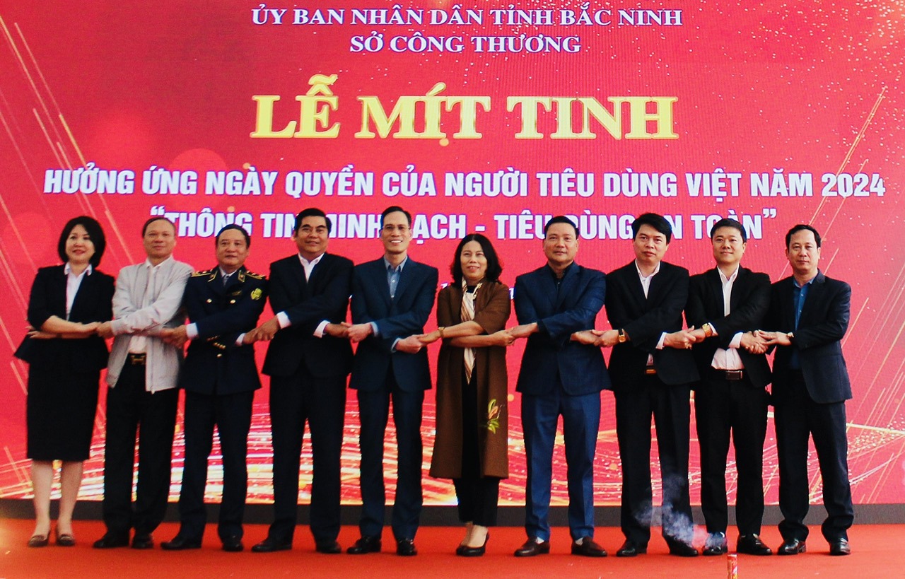Hưởng ứng "Ngày Quyền của người tiêu dùng Việt Nam năm 2024"