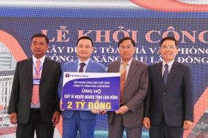 Petrolimex Lâm Đồng khởi công xây dựng tòa nhà văn phòng mới