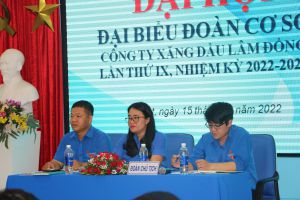Đoàn TN Petrolimex Lâm Đồng đại hội lần thứ IX, nhiệm kỳ 2022 - 2027