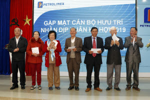 Gặp mặt cán bộ hưu trí nhân dịp đón Xuân Kỷ Hợi 2019