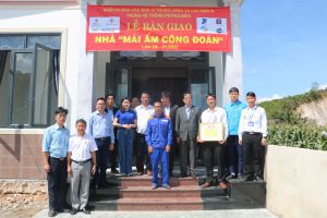 Petrolimex Lâm Đồng trao “Mái ấm công đoàn” tặng công đoàn viên Lê Minh Hải