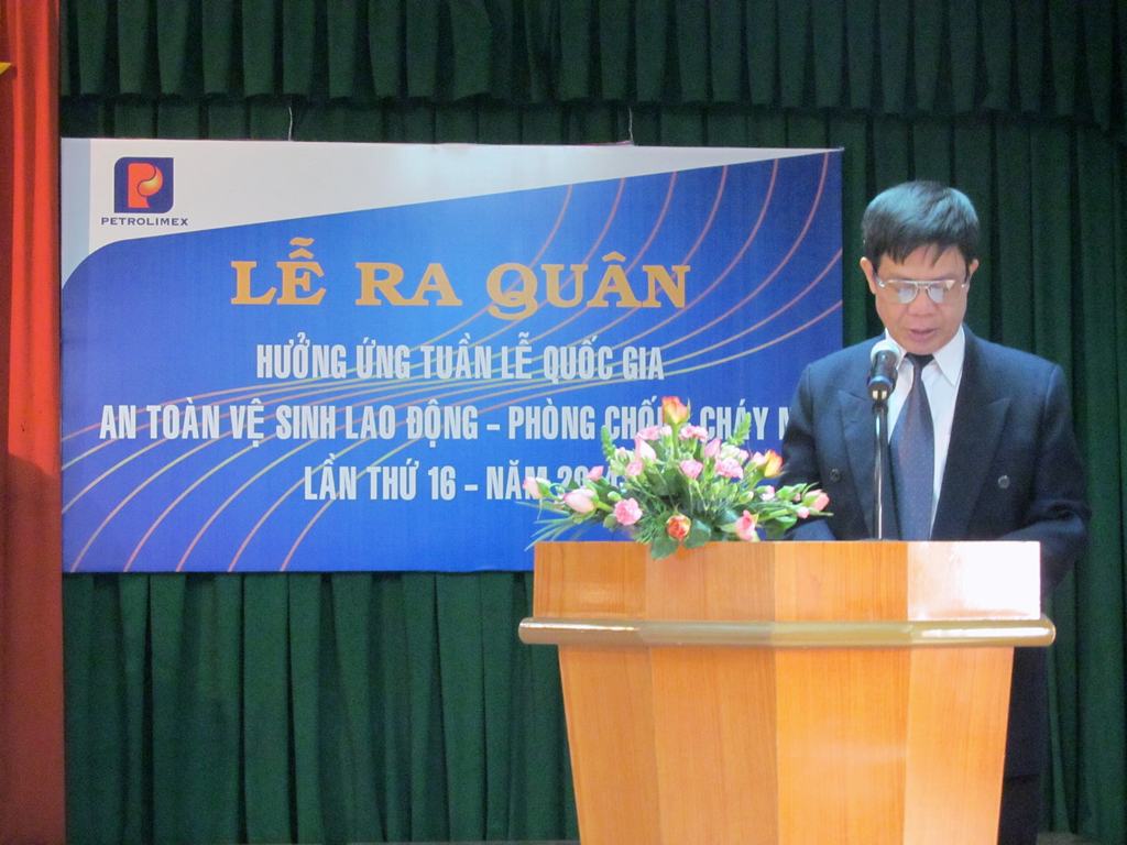 Ra quân hưởng ứng tuần lễ quốc gia về ATVSLĐ & PCCN