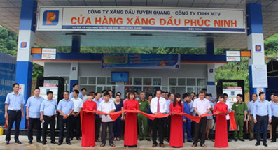 Petrolimex Tuyên Quang khai trương CHXD Phúc Ninh