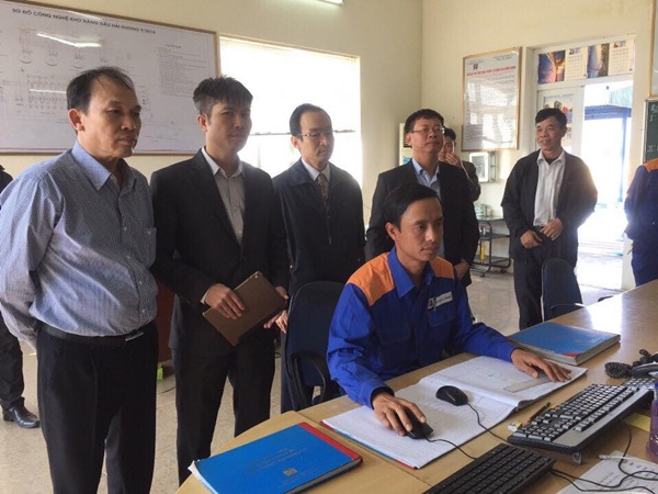 Petrolimex Quảng Ninh hoàn thiện hệ thống đo mức tự động kho bể