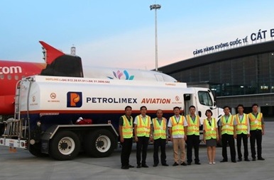 Petrolimex Aviation cung cấp nhiên liệu Jet A-1 tại Cảng HKQT Cát Bi