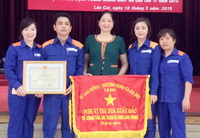 Petrolimex Lào Cai nhận Cờ thi đua xuất sắc về công tác ATVSLĐ-PCCN