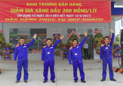 Petrolimex Tiền Giang khai trương CHXD số 19 tại Cai Lậy