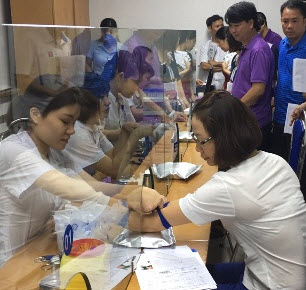 Petrolimex Phú Thọ khám sức khỏe CBCNV-NLĐ định kỳ năm 2017