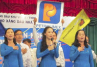 Liên hoan văn nghệ chào mừng 40 năm Ngày thành lập Petrolimex Sài Gòn
