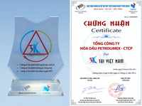 Dầu mỡ nhờn Petrolimex đạt chứng nhận 3K tại Việt Nam