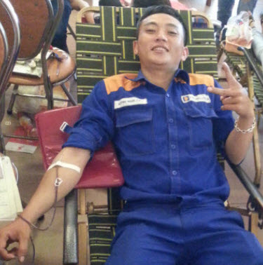 ĐTN Petrolimex Khánh Hòa hiến máu vì cộng đồng