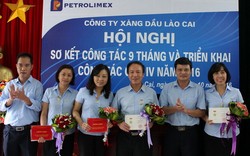 Petrolimex Lào Cai đồng tâm, nỗ lực hoàn thành KH năm 2016