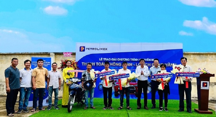 Petrolimex trao giải chương trình “Thanh toán thông minh – Lợi ích đồng hành” tại Tây Ninh