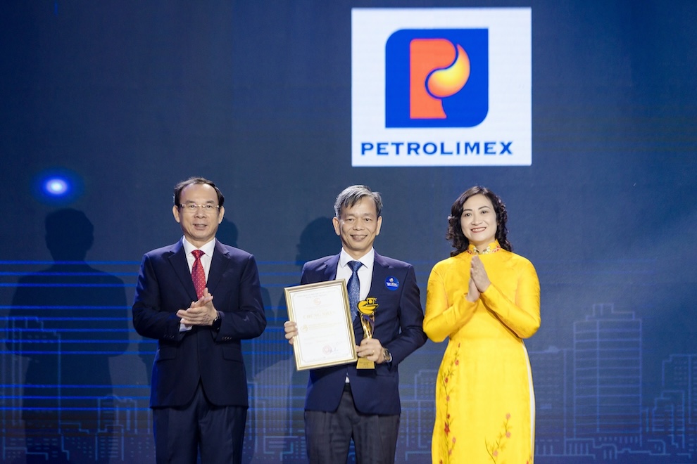 Petrolimex Sài Gòn được vinh danh Thương hiệu Vàng TPHCM năm 2023
