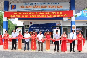 Petrolimex Tuyên Quang khai trương CHXD Trung Sơn