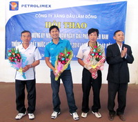 Petrolimex Lâm Đồng hội thao chào mừng ngày lễ 30/4-01/5
