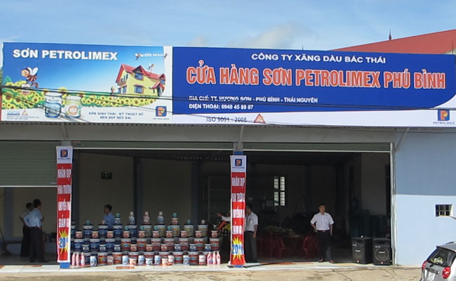 Khai trương 2 cửa hàng chuyên doanh Sơn Petrolimex