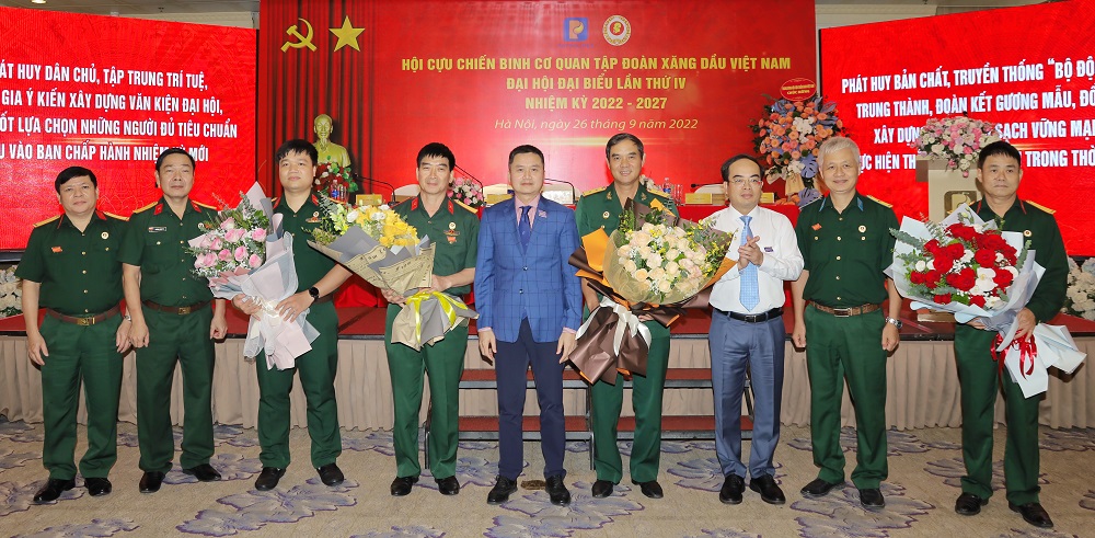 Hội Cựu chiến binh Cơ quan Tập đoàn Xăng dầu Việt Nam đại hội lần thứ IV (nhiệm kỳ 2022 – 2027)