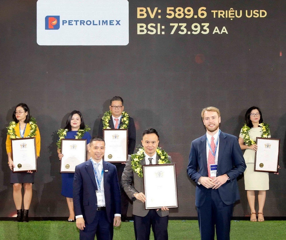 Petrolimex được vinh danh Top 100 thương hiệu giá trị nhất Việt Nam năm 2023