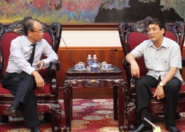 Chủ tịch HĐQT Petrolimex thăm, làm việc với lãnh đạo tỉnh Phú Thọ