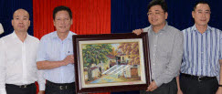 Tổng giám đốc Petrolimex Trần Văn Thịnh làm việc với NMLD Dung Quất và BSR