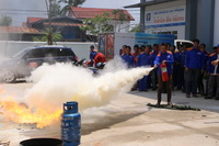 Petrolimex Lào tập huấn PCCC