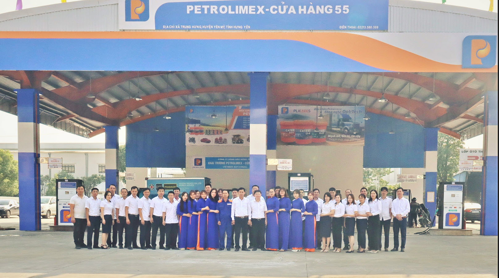 Petrolimex Hưng Yên khai trương 02 CHXD mới tại huyện Yên Mỹ