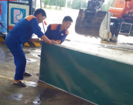Petrolimex Quảng Bình nhanh chóng khôi phục SX-KD sau bão số 10
