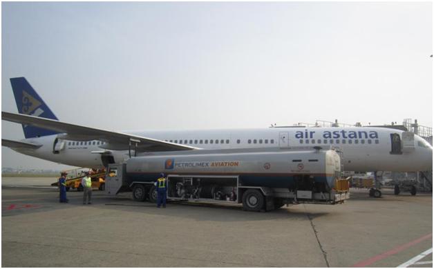 Tiếp theo Lufthansa, Air Astana đã trở thành khách hàng mới thứ hai của Petrolimex Aviation trong năm 2014