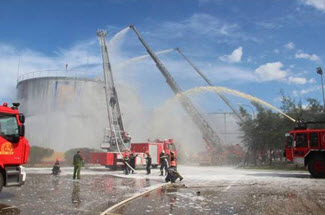Hội nghị tập huấn toàn ngành công tác kỹ thuật an toàn phòng cháy chữa cháy, an toàn môi trường và an toàn VSLĐ năm 2013