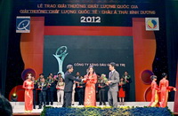 Petrolimex Quảng Trị nhận Cúp bạc GTCLQG năm 2012